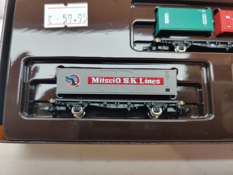 Märklin Z DC 82360 Wagen-Set Container-Transport / OVP