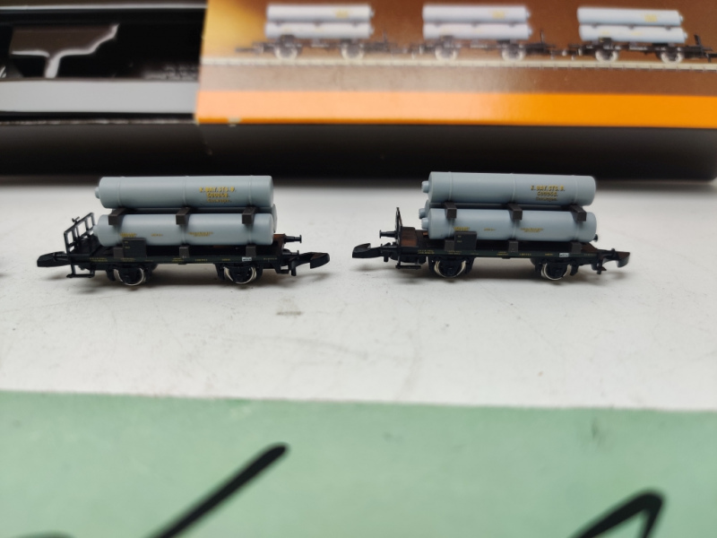 Märklin Z DC 82400 Güterwagen-Set "Gastransport" / K.Bay.Sts.B / OVP