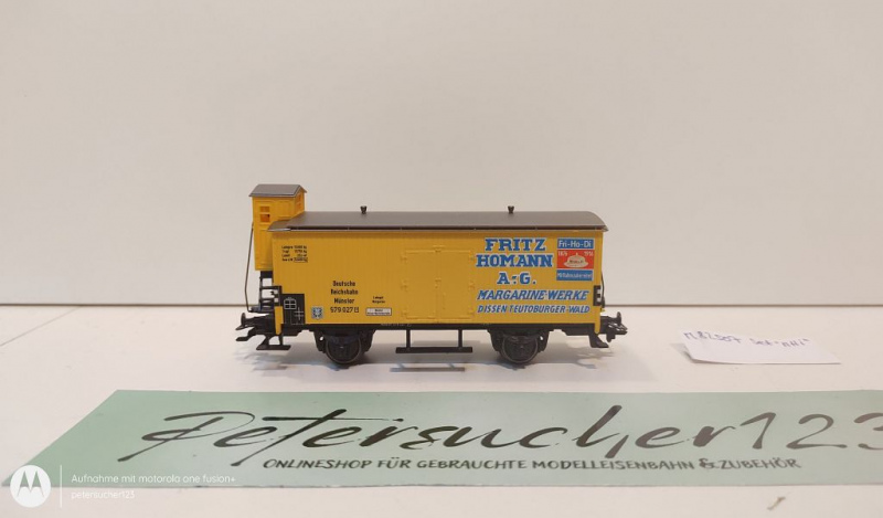 Märklin H0 AC 82507 1x Kühlwagen "Fritz Homann" aus Set / NEM / DRG