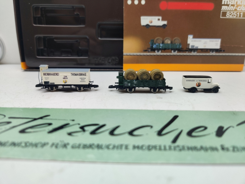 Märklin Z DC 82511 Güterwagen-Set / Wagenpackung / DB / OVP