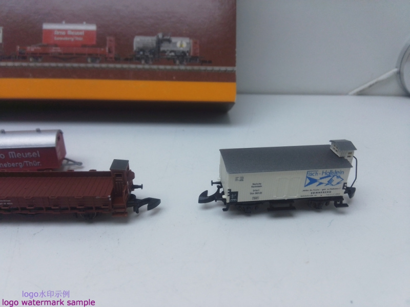 Märklin Z DC 82515 Güterwagen-Set / 3 Anhänger / OVP