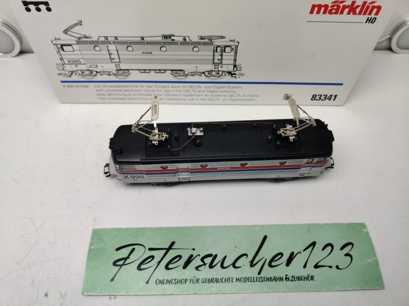 Märklin H0 AC 83341 /X 995 Amtrak Elektrolok  / Delta-Digital / OVP
