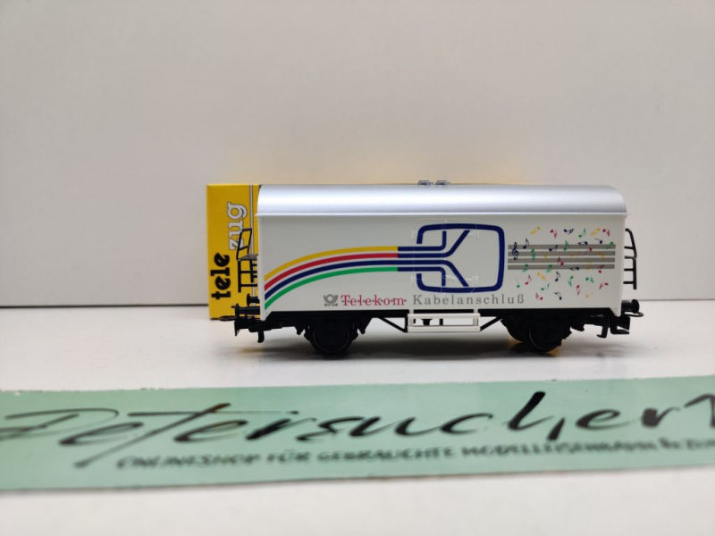 Märklin H0 AC 4415 SoMo Telezug Kühlwagen "Kabelanschluß" / OVP gelb