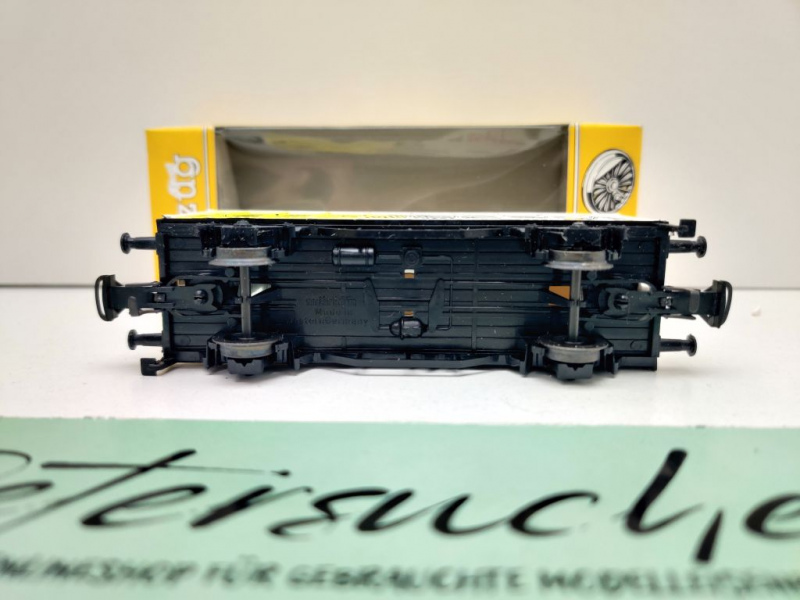 Märklin H0 AC 4481 SoMo Telezug Containerwagen "25 J Göppingen" / OVP gelb
