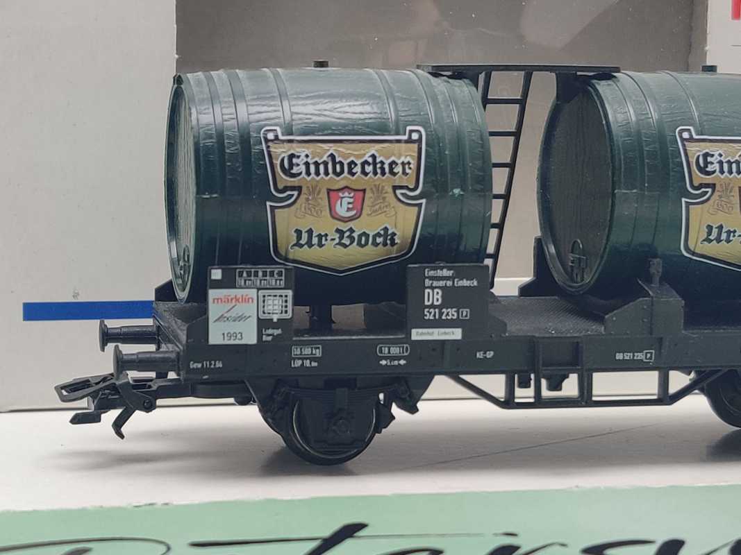 Märklin H0 AC 84438 Insider JW'93 "Einbecker Ur-Bock" / DB / OVP weiß