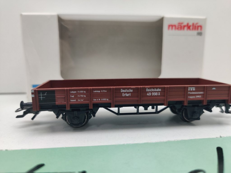 Märklin H0 AC 84504 PMS63-04 "Postmuseumswagen'93" Kklm505 / NEM / DRG / OVP weiß