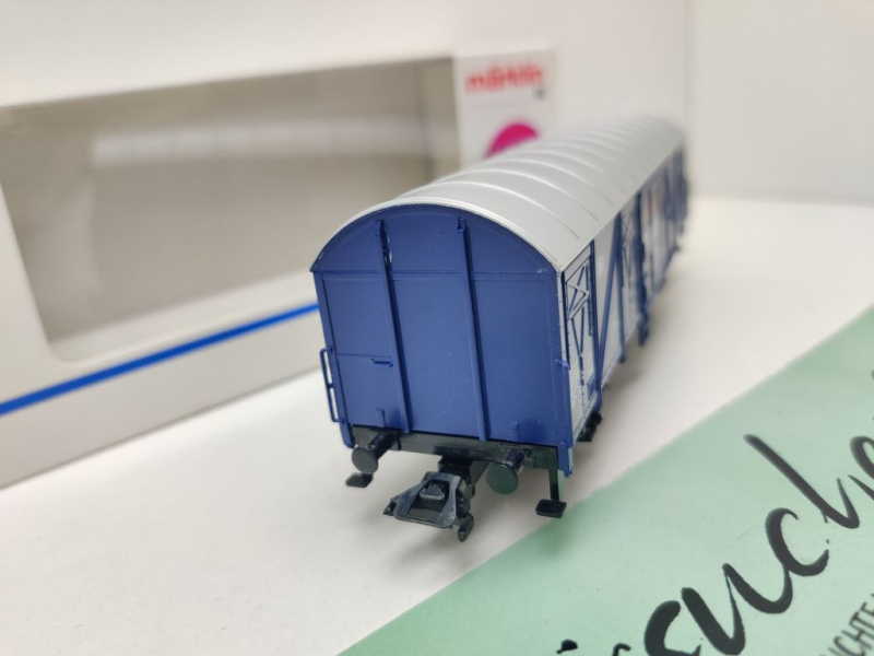 Märklin H0 AC 84627 ged. Güterwagen Magazin-JW 1991 Gbs245 / DB / OVP weiß