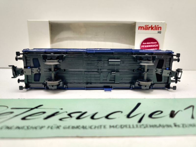Märklin H0 AC 84627 ged. Güterwagen Magazin-JW 1991 Gbs245 / DB / OVP weiß