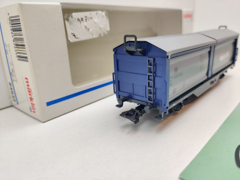 Märklin H0 AC 84633 Schiebewandwagen "Magazin-Jahresw. 1994" Tbis / DB / OVP weiß