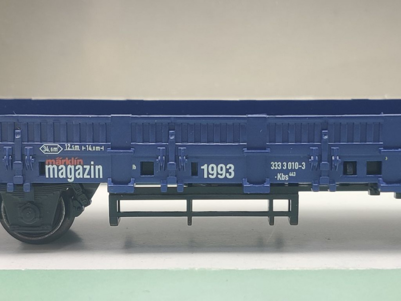 Märklin H0 AC 84694 Rungenwagen "Magazin JW'93" Kbs443 + VW Transporter LT28 / OVP