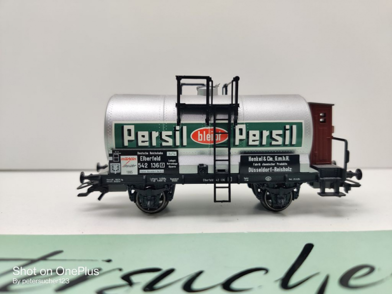 Märklin H0 AC 84870 Kesselwagen "Persil" Insider JW 1995 / NEM / DRG