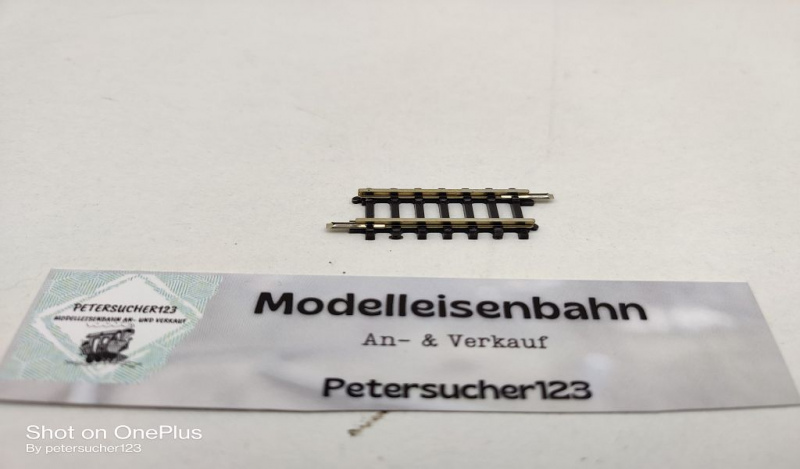 Märklin Mini-Club Z DC 8504 Gerades Gleis / 25 mm