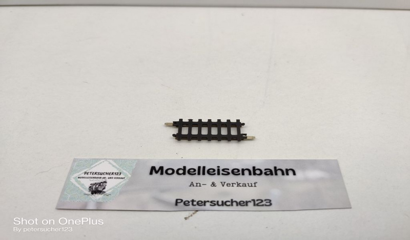 Märklin Mini-Club Z DC 8504 Gerades Gleis / 25 mm