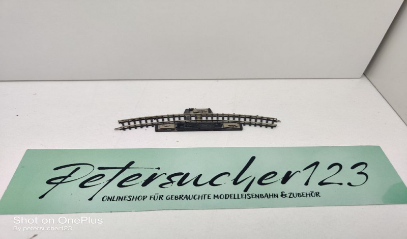 Märklin Mini-Club Z DC 8529 Schaltgleis gebogen / F