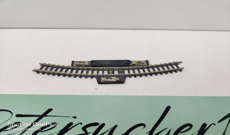 Märklin Mini-Club Z DC 8529 Schaltgleis gebogen / F