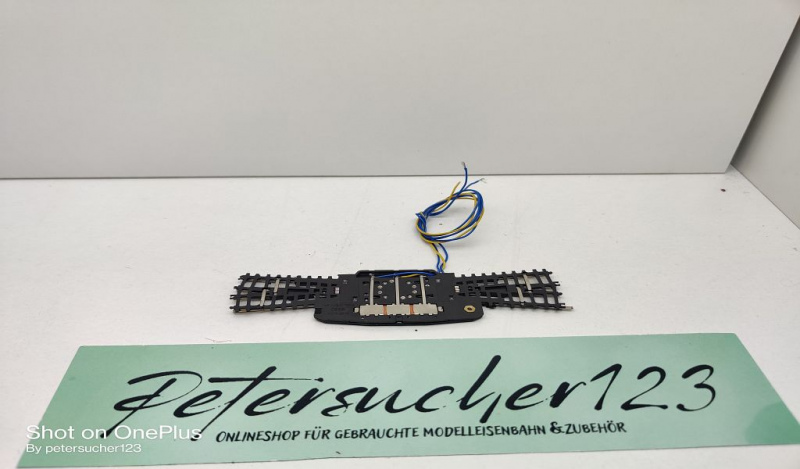 Märklin Mini-Club Z DC 8560 elektr.magn. Dopp Kreuzungsweiche / L 112,8 mm / F