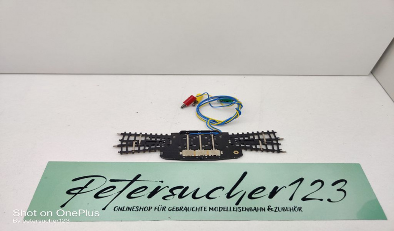 Märklin Mini-Club Z DC 8560 elektr.magn. Dopp Kreuzungsweiche / L 112,8 mm / aus Start-Set
