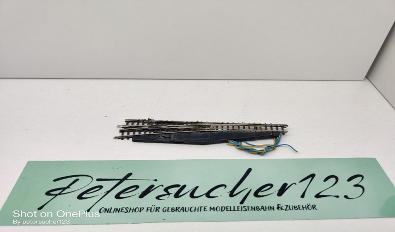 Märklin Mini-Club Z DC 8562 elektr. magn. Weiche / links / L 110 mm / F