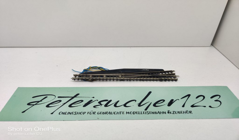 Märklin Mini-Club Z DC 8562 elektr. magn. Weiche / links / L 110 mm / F