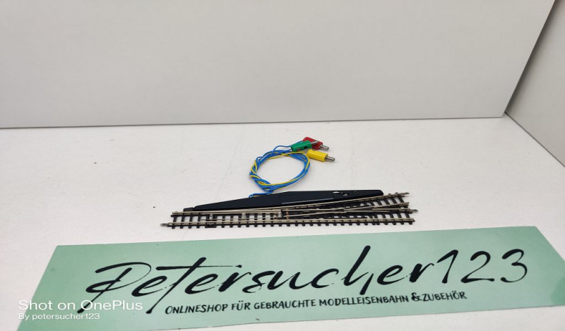 Märklin Mini-Club Z DC 8562 elektr. magn. Weiche / links / L 110 mm / aus Start-Set