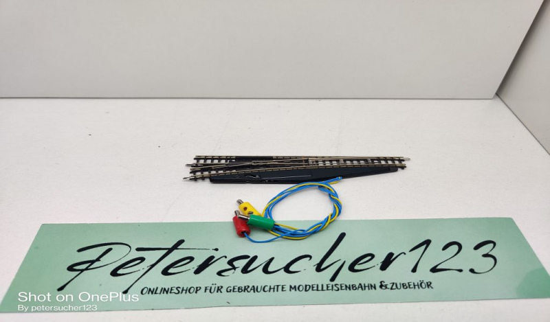 Märklin Mini-Club Z DC 8562 elektr. magn. Weiche / links / L 110 mm / aus Start-Set