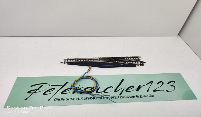 Märklin Mini-Club Z DC 8563 elektr. magn. Weiche / rechts / L 110 mm