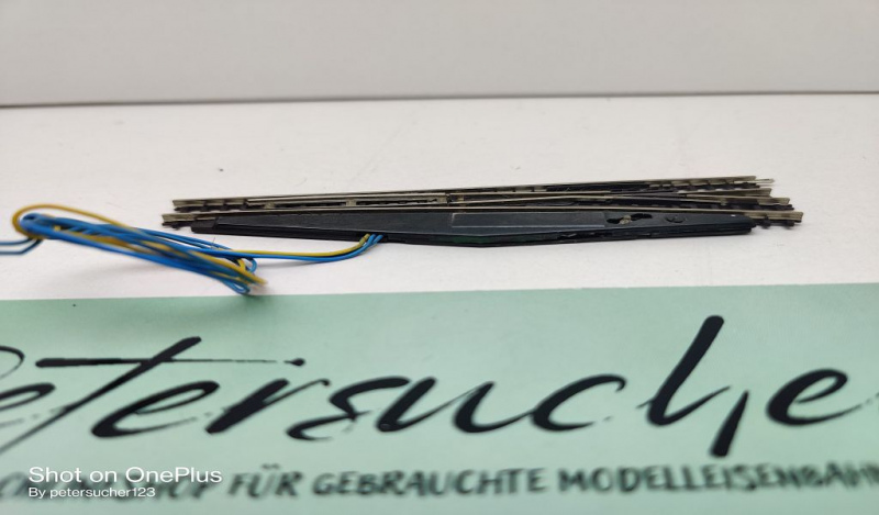 Märklin Mini-Club Z DC 8563 elektr. magn. Weiche / rechts / L 110 mm / F