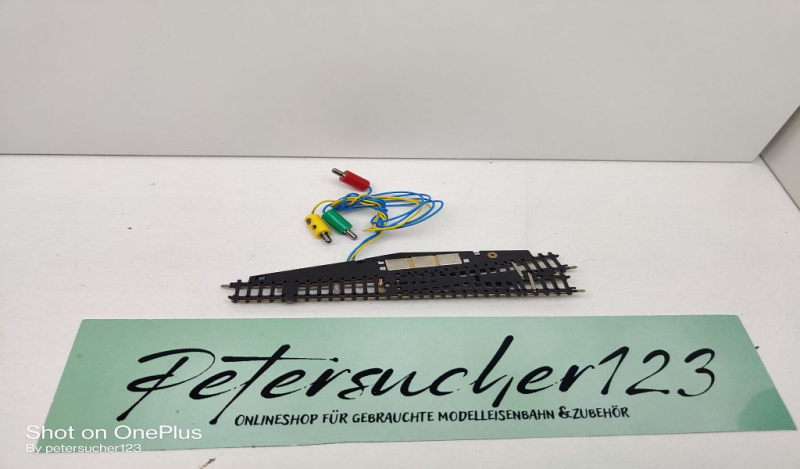 Märklin Mini-Club Z DC 8563 elektr. magn. Weiche / rechts / L 110 mm / aus Start-Set