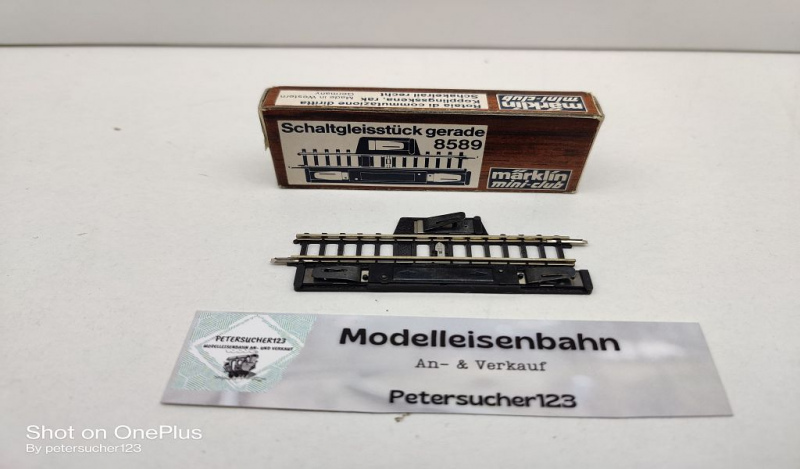 Märklin Mini-Club Z DC 8589 Schaltgleis / L 55 mm / OVP