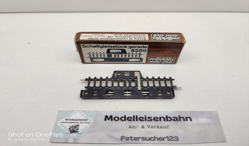 Märklin Mini-Club Z DC 8589 Schaltgleis / L 55 mm / OVP