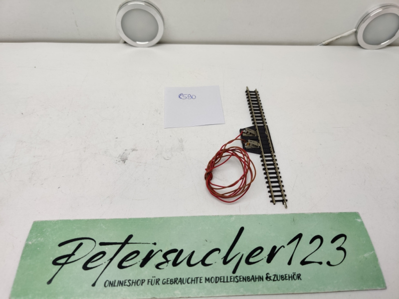 Märklin Mini-Club Z DC 8590 Anschlussgleis / Länge 110 mm / Mit Funkentstörung