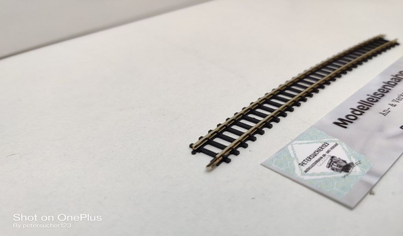 Märklin Mini-Club Z DC 8591 Gegenbogen zu Weichen / R 490 mm
