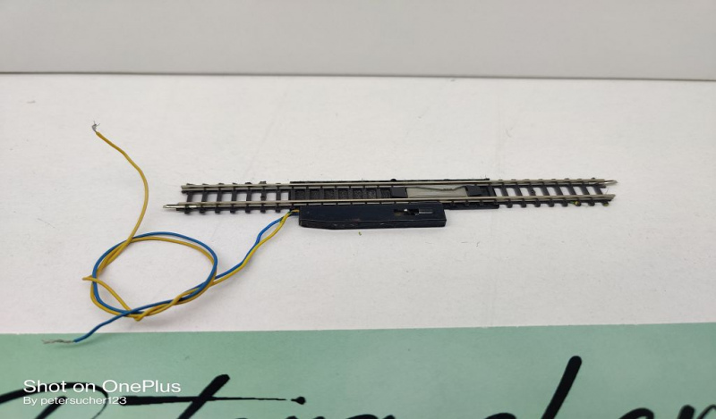 Märklin Mini-Club Z DC 8597 Entkupplungsgleisstück / L 110 mm