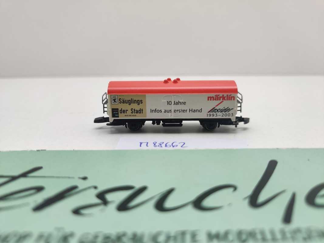 Märklin Z DC 8600 Kühlwagen "Int. Spielw. Messe Nürnberg 2003"
