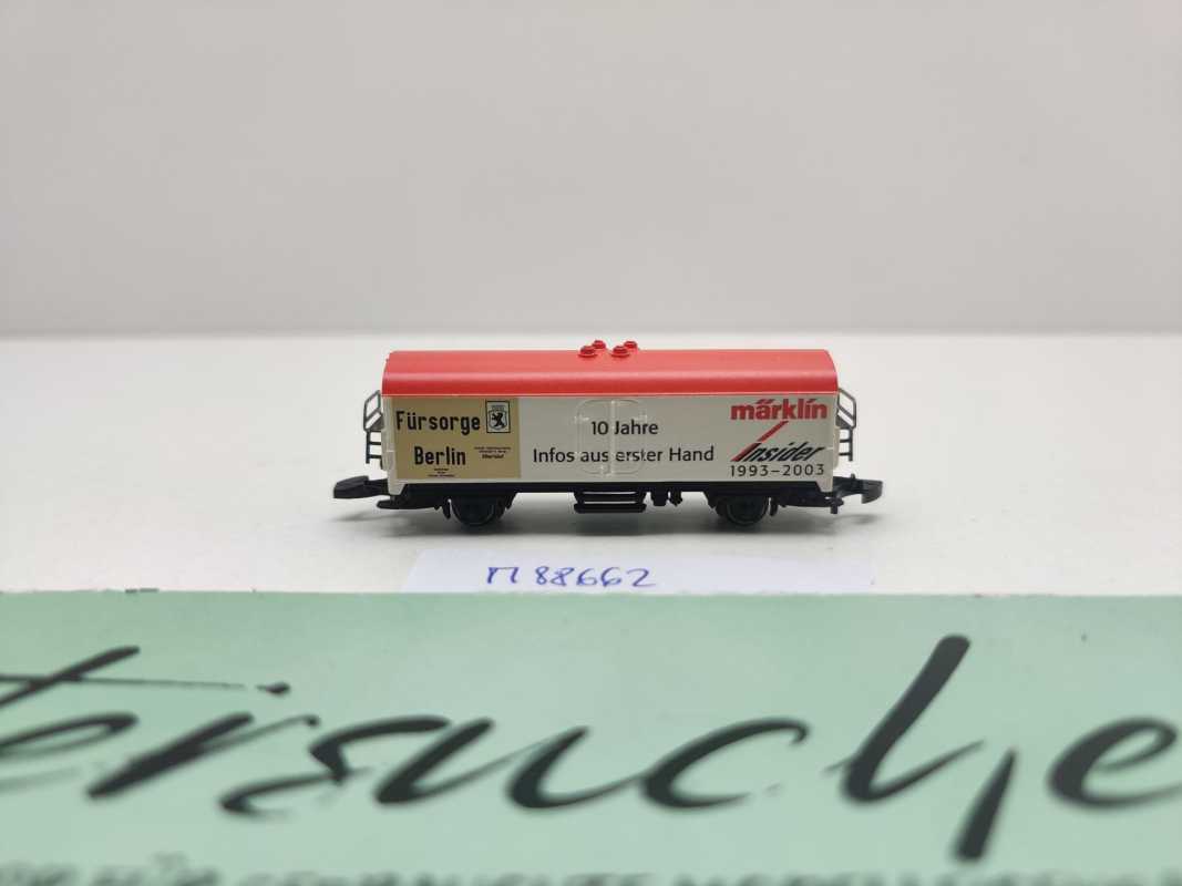 Märklin Z DC 8600 Kühlwagen "Int. Spielw. Messe Nürnberg 2003"