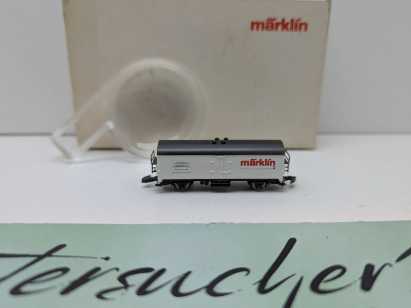 Märklin Z DC 8600.1985.90 Kühlwagen "Märklin" / Jahresw. 85-86 / Ichqrs377 / OVP