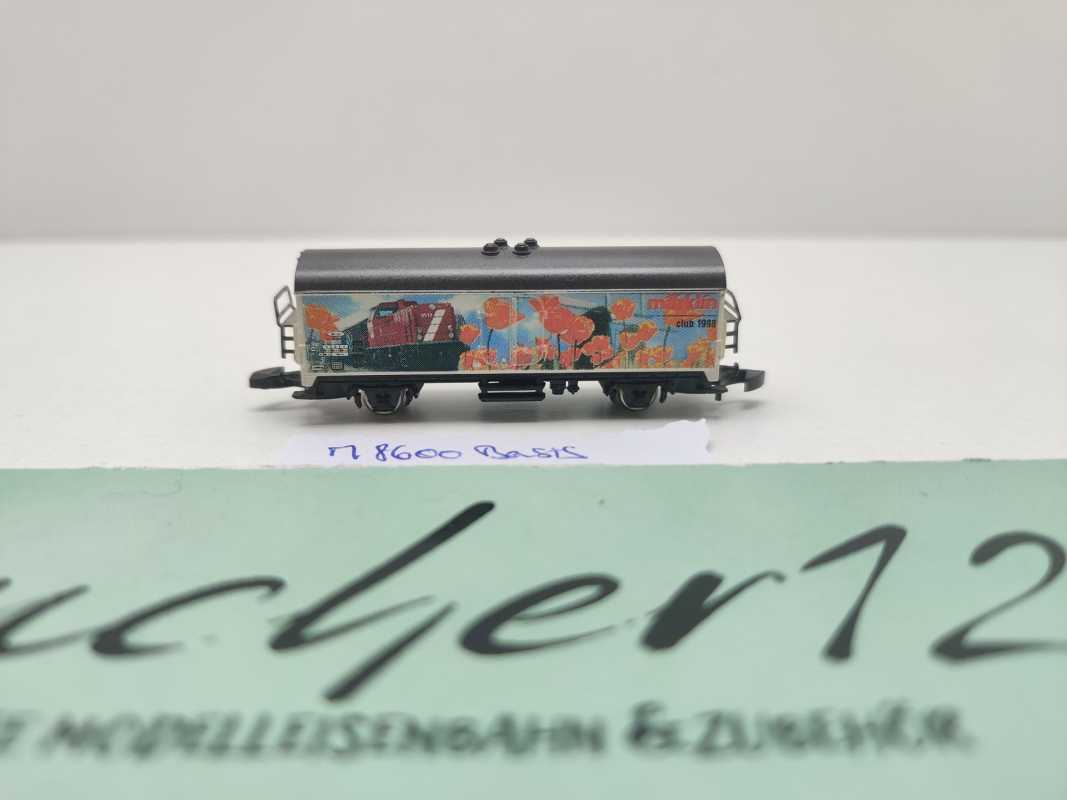 Märklin Z DC 8600.068 excl. Schweizer Club SoMo'98 Kühlwagen "Tulpen & Diesellok"