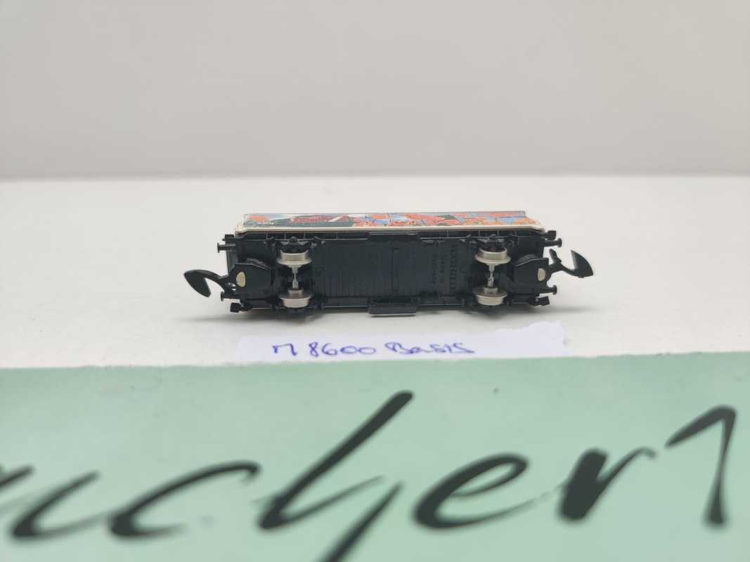 Märklin Z DC 8600.068 excl. Schweizer Club SoMo'98 Kühlwagen "Tulpen & Diesellok"