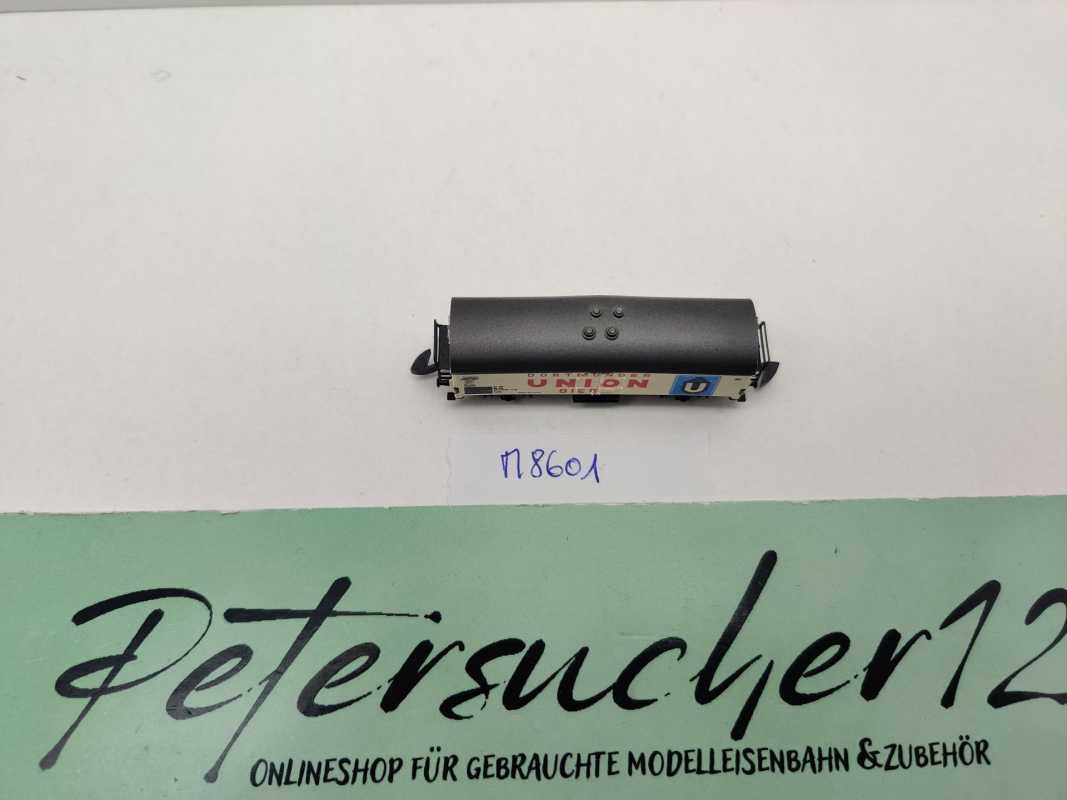 Märklin Z DC 8601 Bierwagen "Dortmunder Union" Ichqrs 377 / Privat bei DB