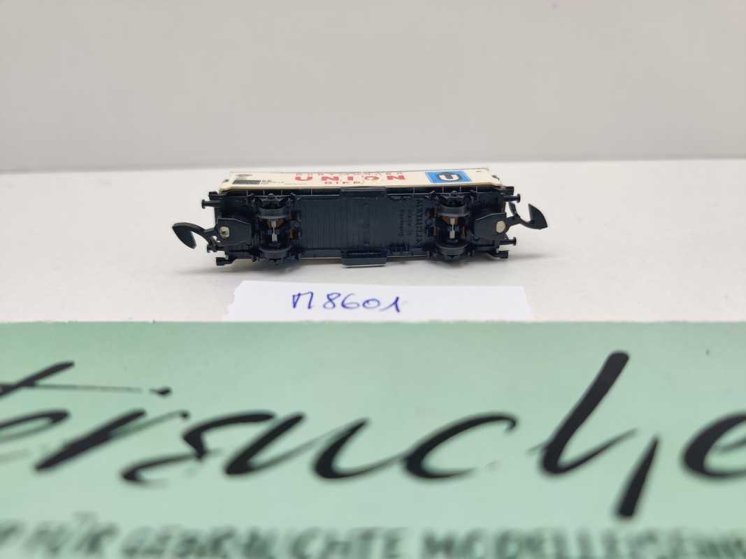 Märklin Z DC 8601 Bierwagen "Dortmunder Union" Ichqrs 377 / Privat bei DB