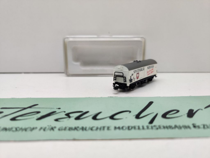 Märklin Z DC 8602 Bierwagen "Spatenbräu München" / Ichqrs377 / Privat / ErsatzVP
