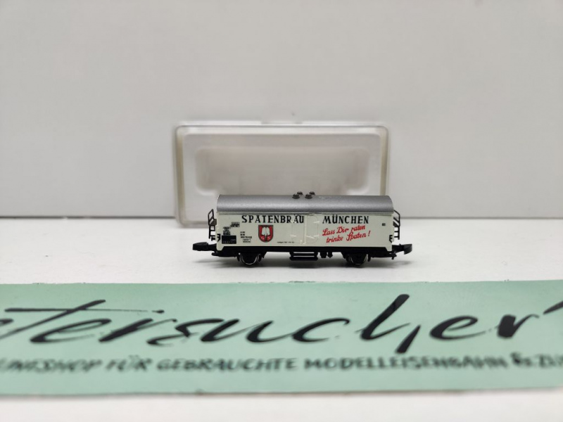 Märklin Z DC 8602 Bierwagen "Spatenbräu München" / Ichqrs377 / Privat / ErsatzVP