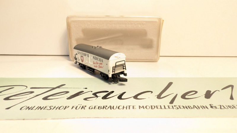 Märklin Z DC 8602 Bierwagen "Spatenbräu München" / [P] / Privatwagen / OVP