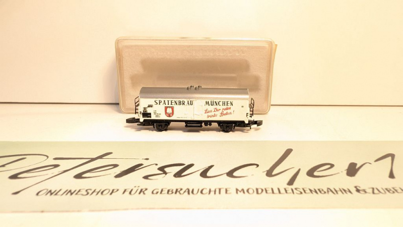 Märklin Z DC 8602 Bierwagen "Spatenbräu München" / [P] / Privatwagen / OVP