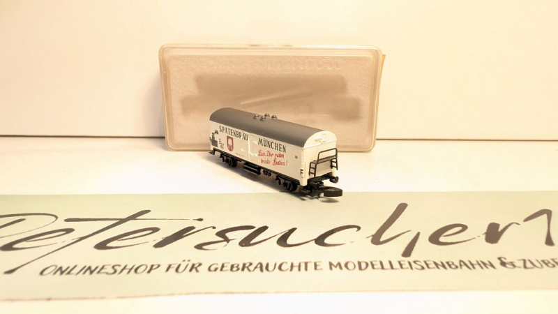 Märklin Z DC 8602 Bierwagen "Spatenbräu München" / [P] / Privatwagen / OVP
