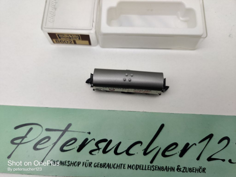 Märklin Z DC 8602 Bierwagen "Spatenbräu München" / Ichqrs377 / Privat / OVP