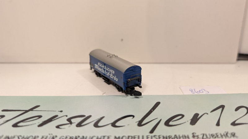 Märklin Z DC 8603 Bierwagen "Kulmbacher Mönchshof" / Privatwagen