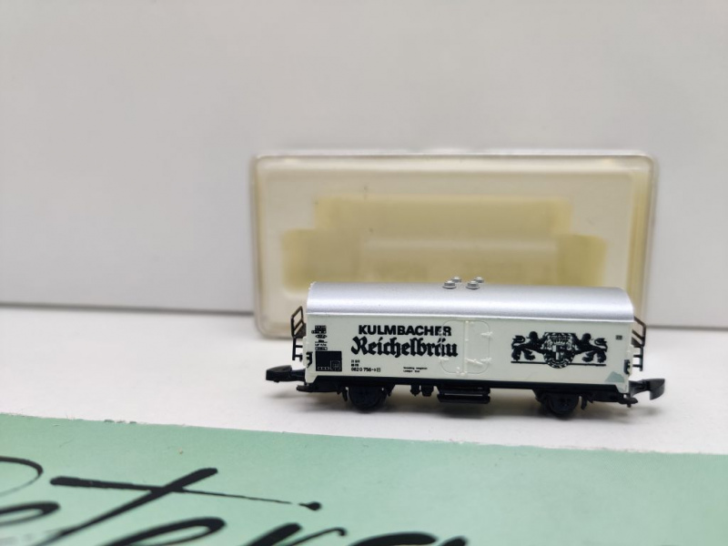 Märklin Z DC 8604 Bierwagen "Kulmbacher Reichelbräu" / Ichqrs377 / Privat / EVP