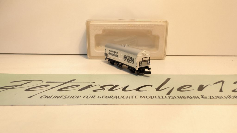 Märklin Z DC 8604 Bierwagen "Kulmbacher Reichelbräu" / Ichqrs377 / Privat bei DB / OVP