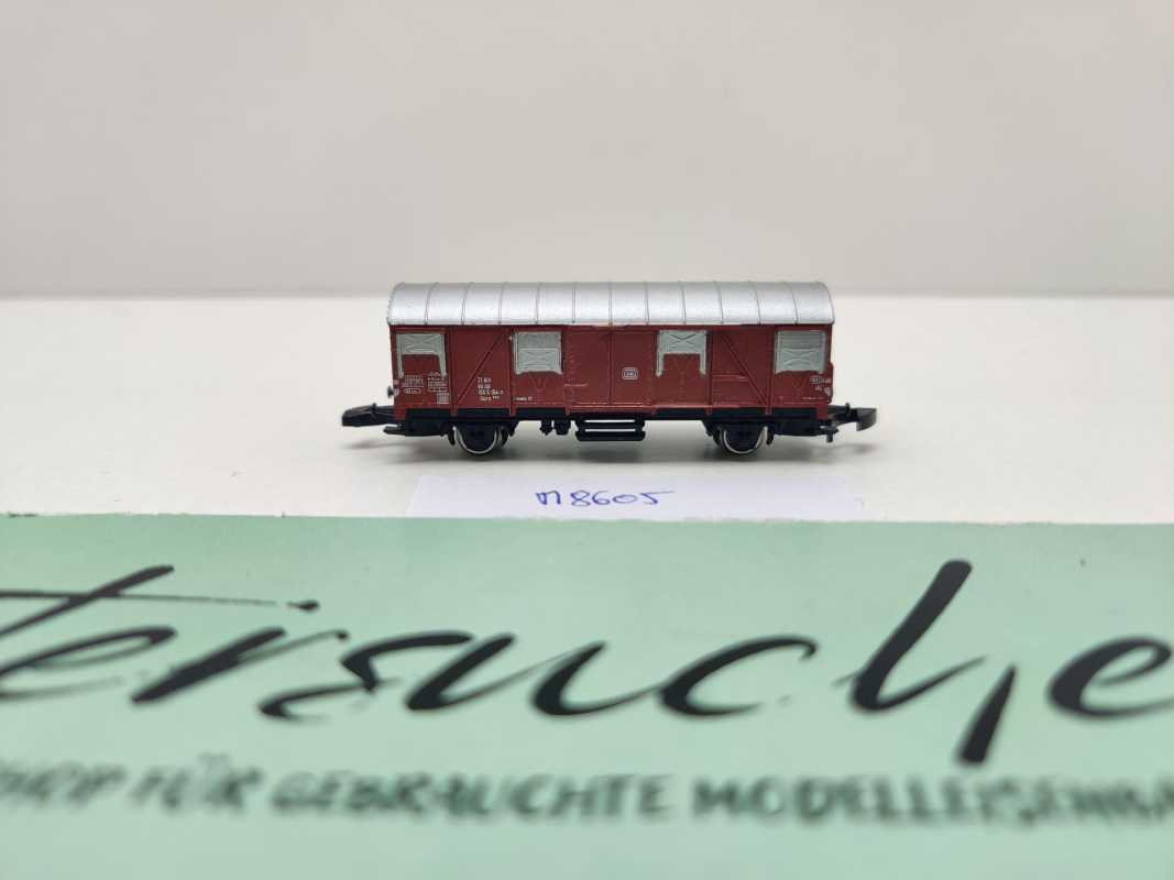Märklin Z DC 8605 gedeckter Güterwagen Gbrs253 / DB